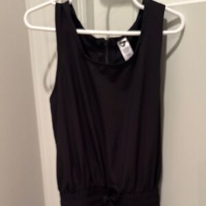 Justice Black Kids One Piece Pants Jumpsuit size 10